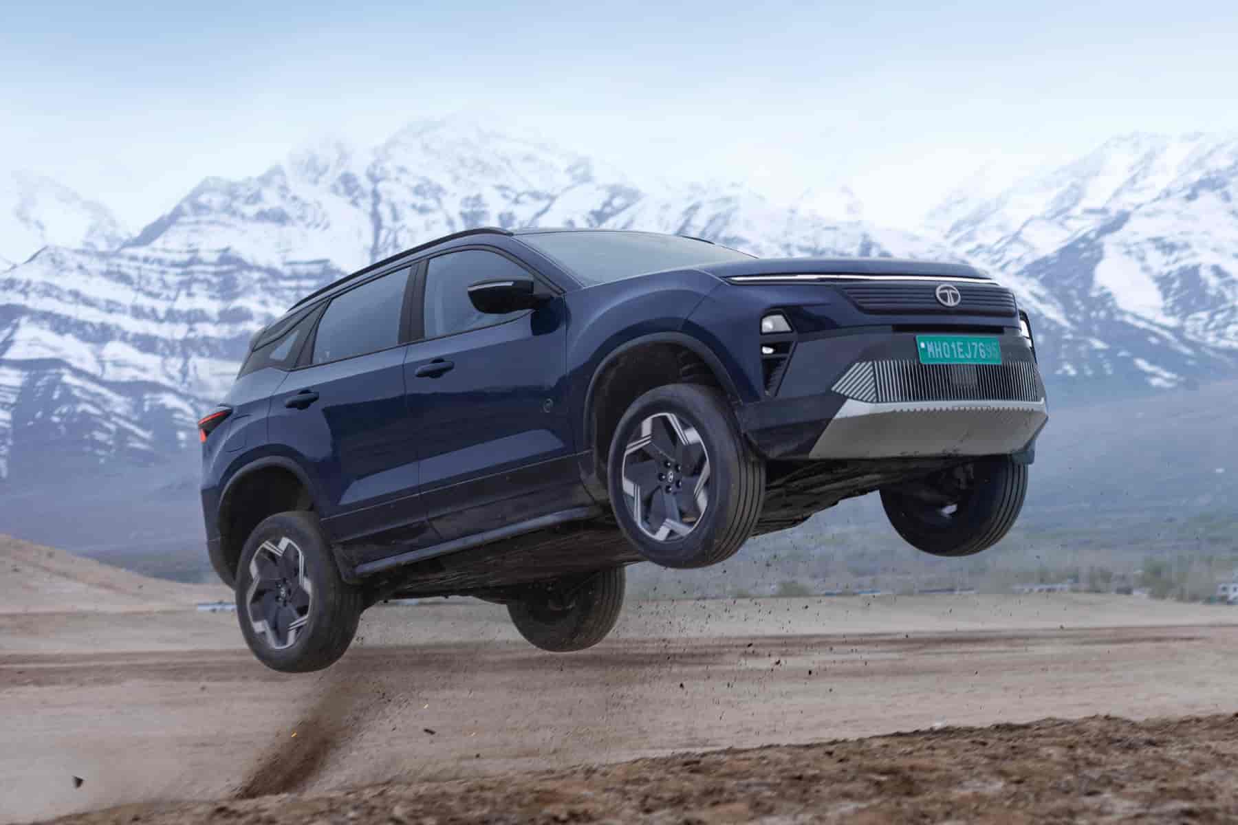 Tata Harrier Ev off roading