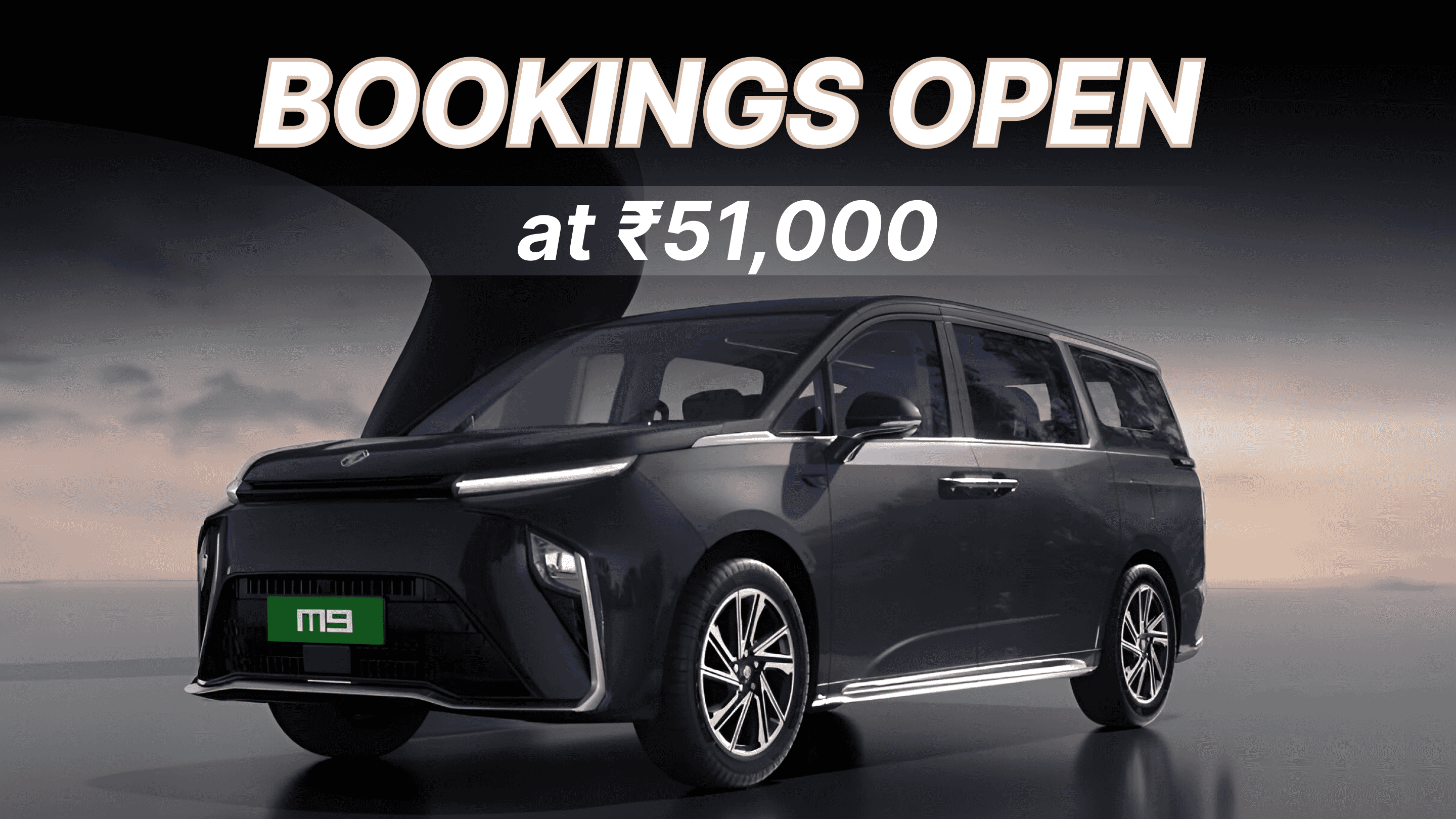 MG M9 Electric Limousine Bookings Are Open at ₹51,000
