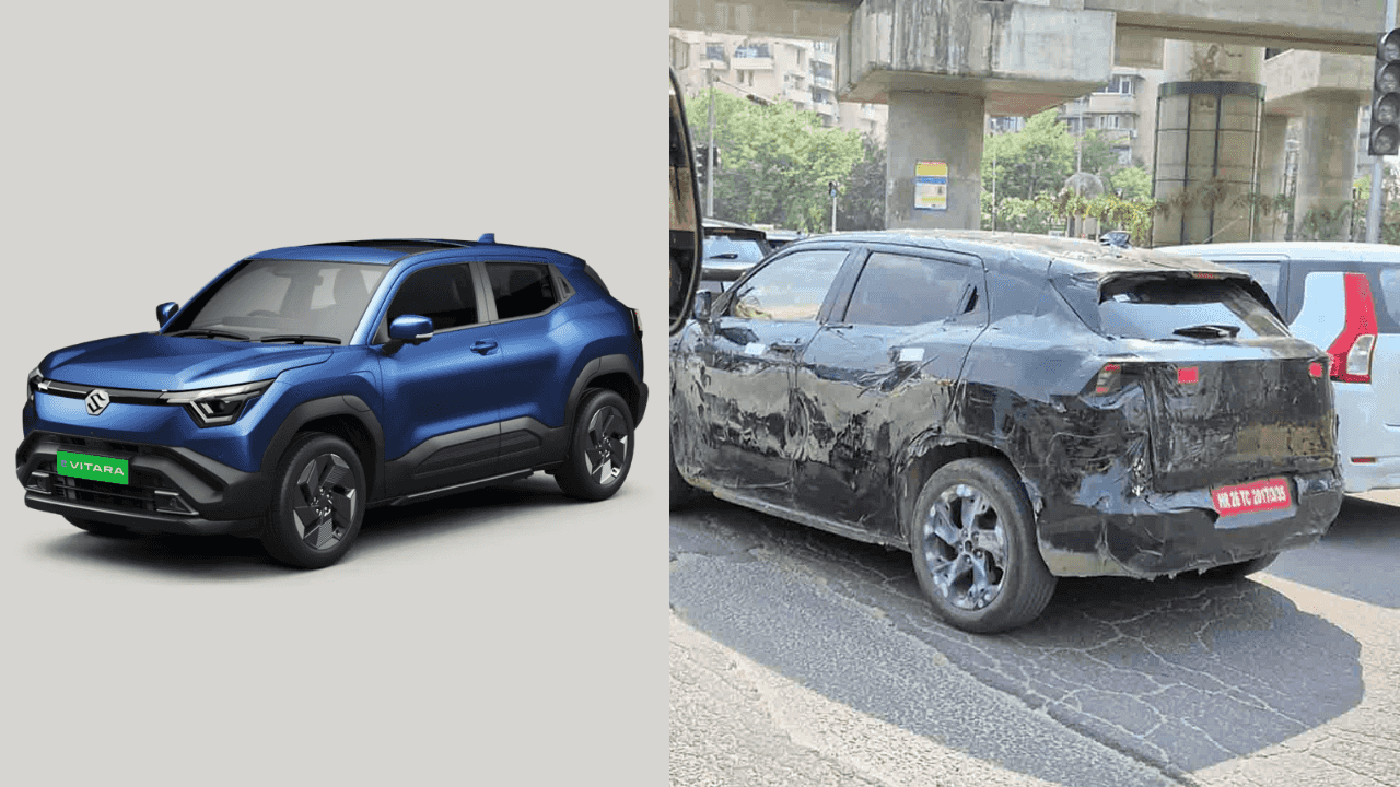 e vitara spied in gurgaon