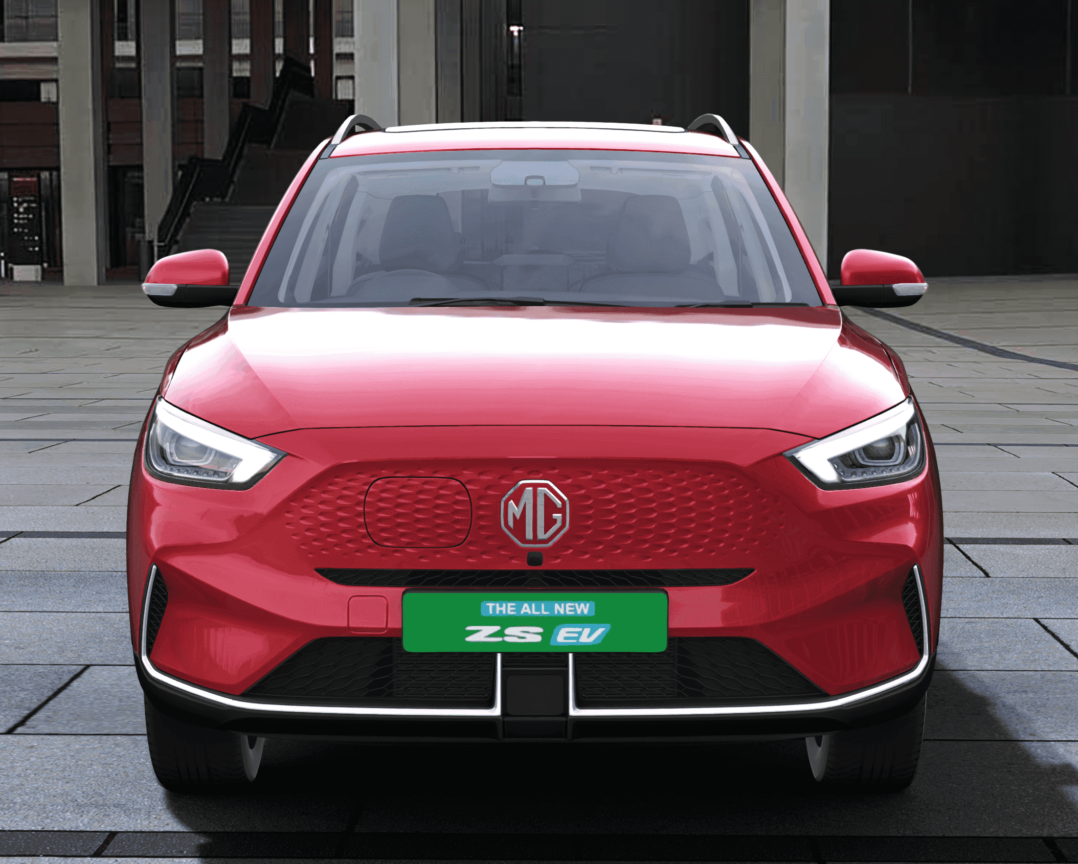MG comet ev front