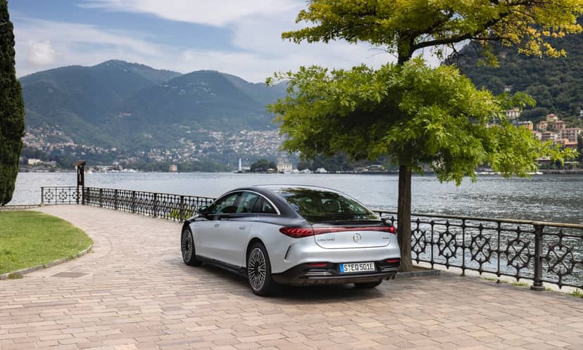 Mercedes-Benz AMG EQS rear view