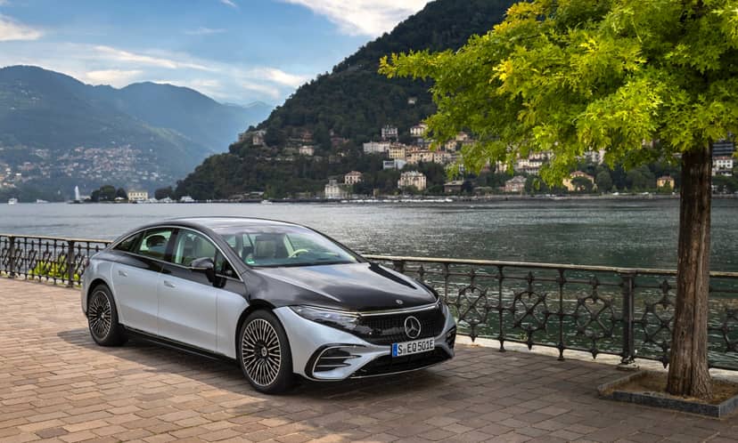 Mercedes-Benz AMG EQS front view