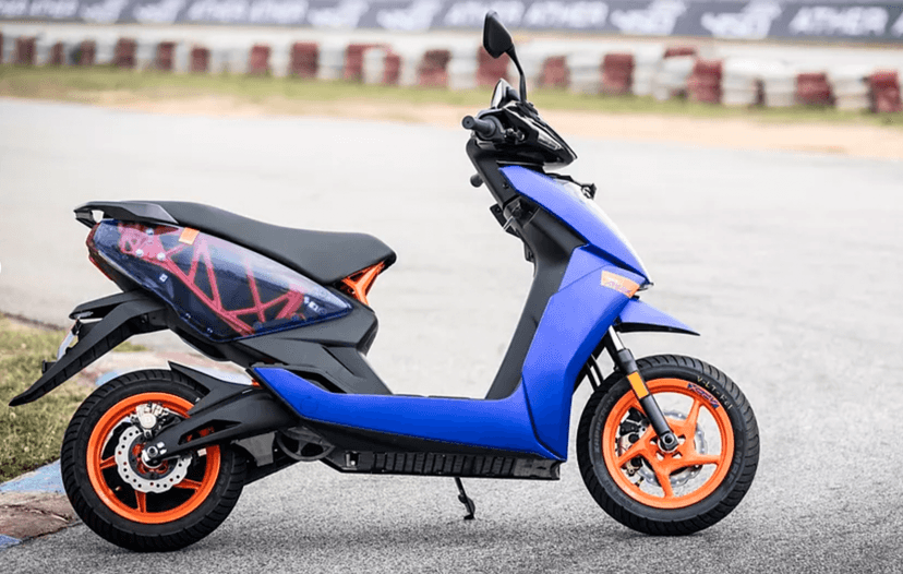 Ather 450 apex side