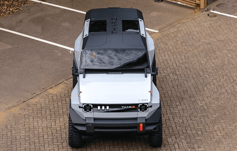 Mahindra-Thar-E-Front View