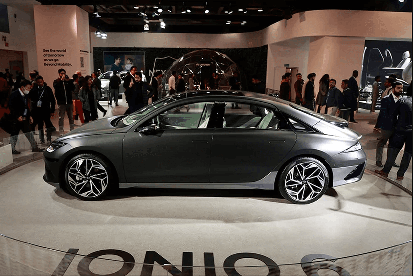 Hyundai Ioniq-6-Ev-Left Side View