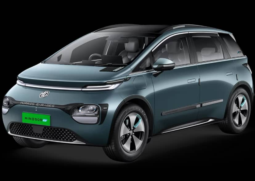 mg windsor ev side