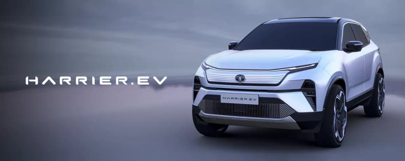 All-New Tata Harrier EV Spotted Testing
