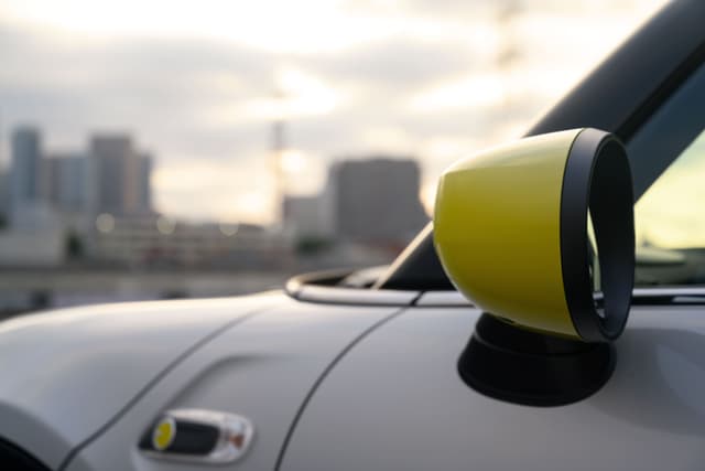 mini cooper se rear view mirror