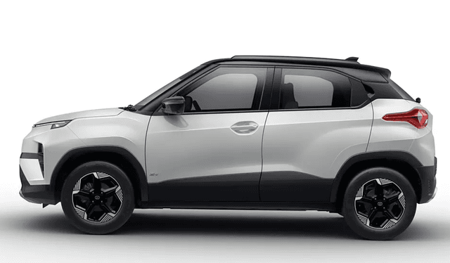 tata punch ev side