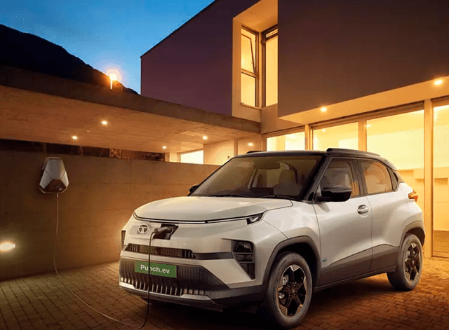 tata punch ev charging