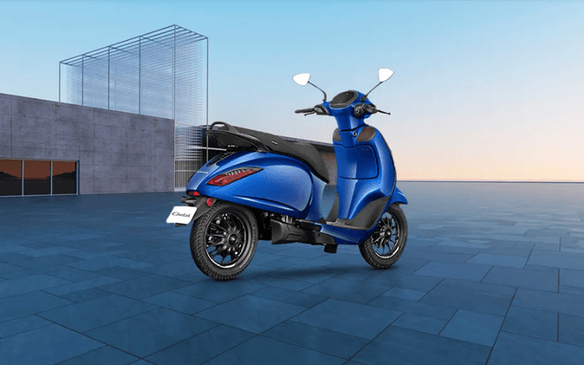 Bajaj-Chetak-Ev-Rear Right View