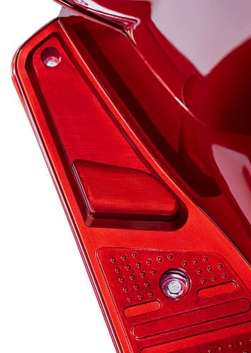 Integrated Footrest  "smart and safe"