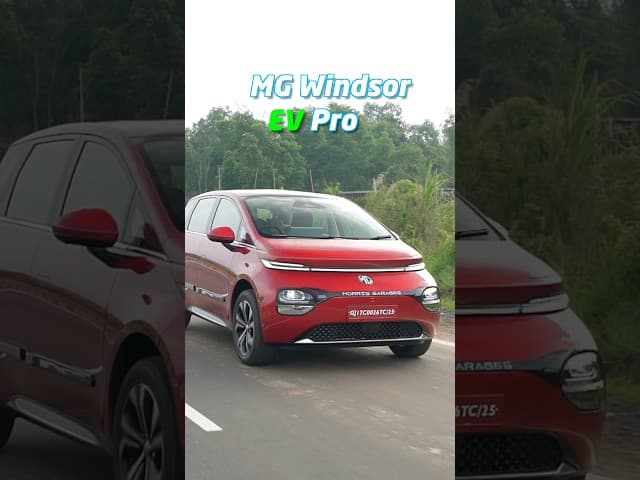 @MGMotorIndia  MG Windsor EV PRO — The EV that does it all, now with even more Pro features!