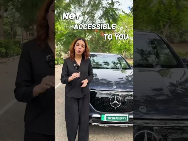Quick Highlight of the @MercedesBenz EQE SUV !!! . #mercedes #electriccarsindia
