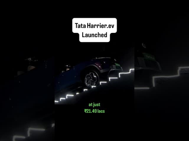 Tata Harrier.ev launched