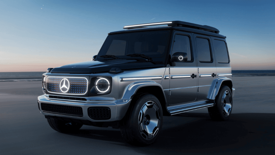 mercedes benz  eqg concept