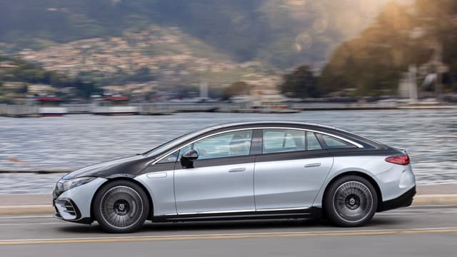 Mercedes-Benz AMG EQS side view