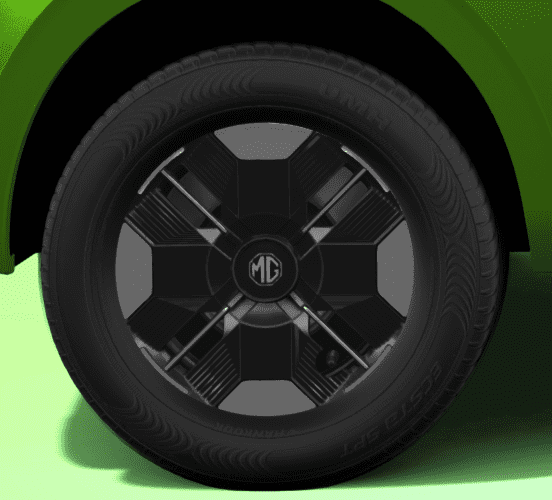 mg comet ev wheel