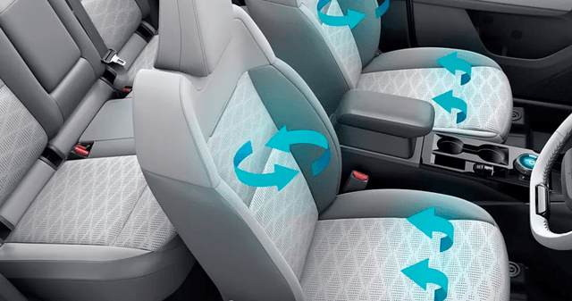 tata punch ev ventilated seats