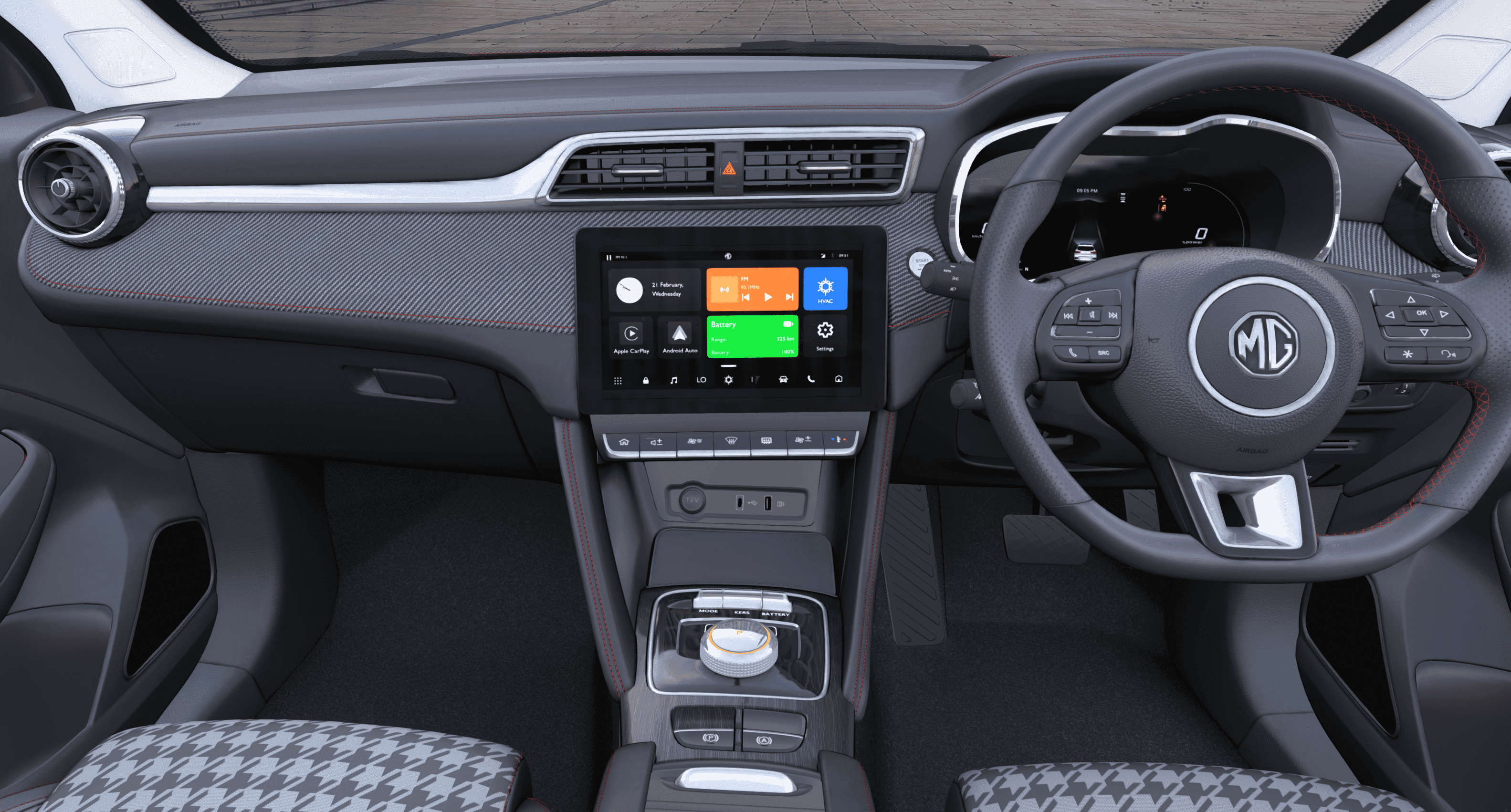 MG-ZS-Ev-Dashboard