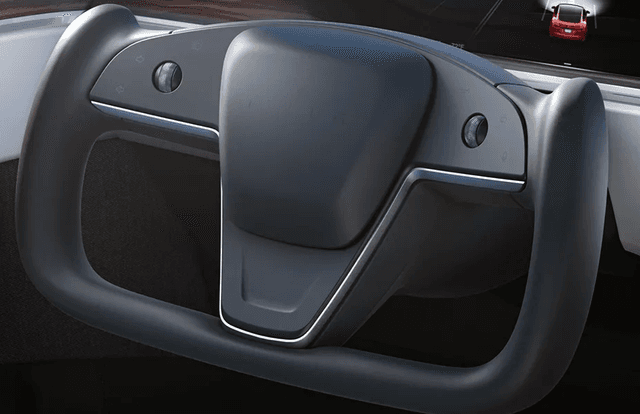 Tesla-Model-S-Ev-Steering Wheel