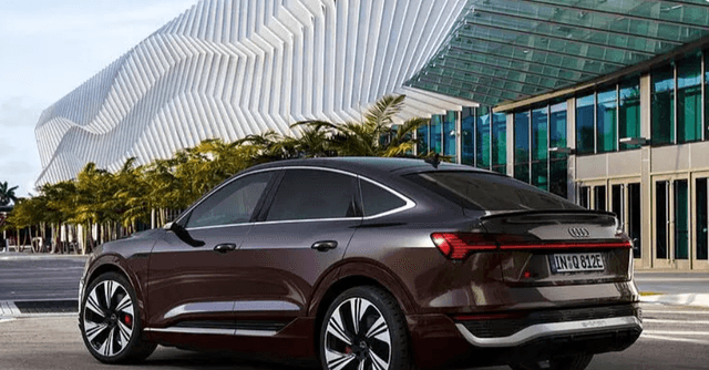 Audi-Q8-E-Tron-Left Rear Three Quarter