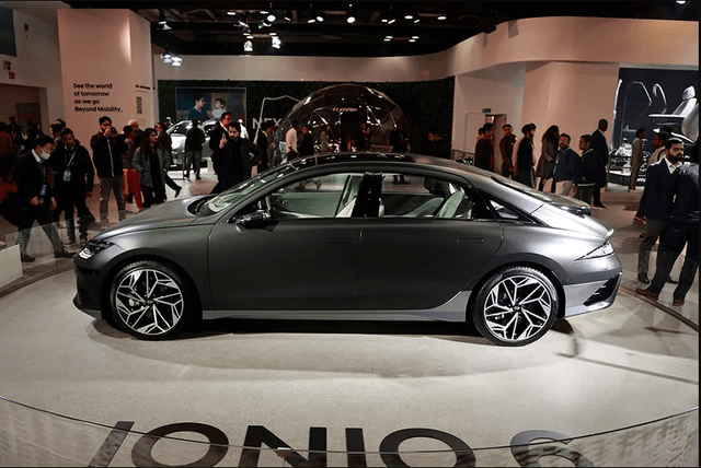 Hyundai Ioniq-6-Ev-Left Side View