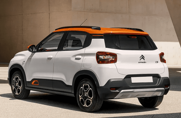 Citroen-C3-facelift-Rear Left View
