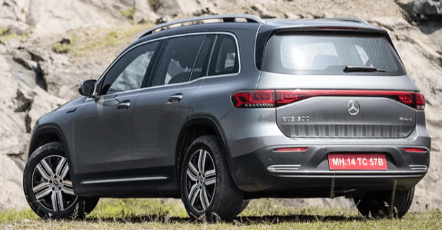 Mercedes-Benz-EQB-Left Rear Three Quarter