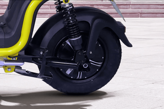 Okinawa-Dual-Ev-Rear Tyre View