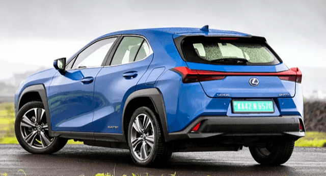 Lexus-UX-300e-Left Rear Three Quarter