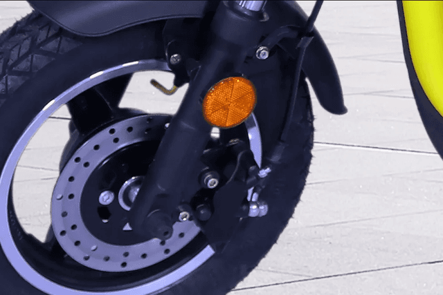 Okinawa-Dual-Ev-Front Brake View