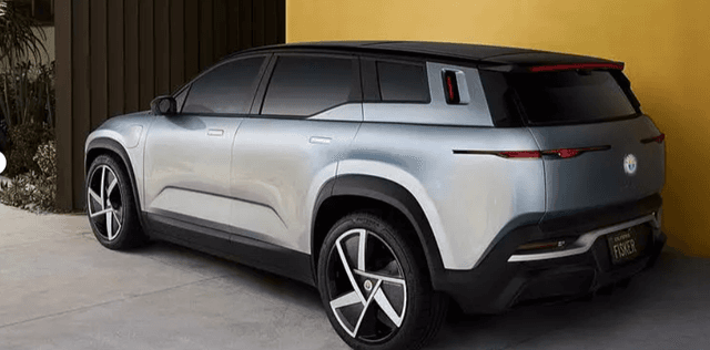 Fisker-Ocean-Ev-Left Rear Three Quarter